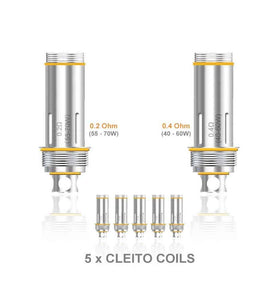 Aspire Cleito Replacement Coils Replacement Coils Replacement Coils Voodoo Vapes 