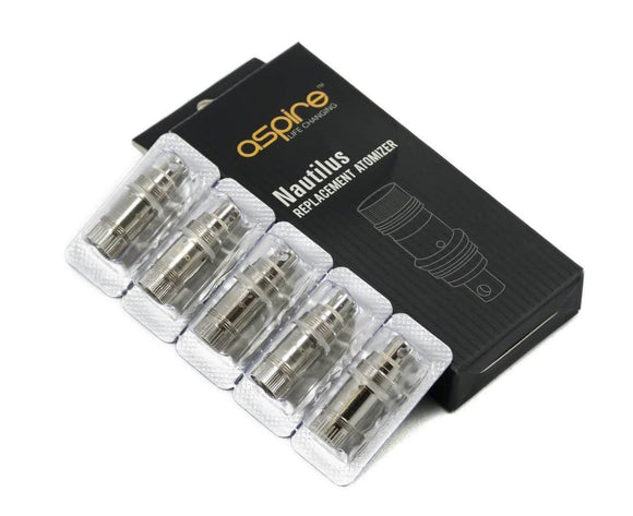 Aspire Nautilus BVC Replacement Coil Heads (5 pack) Replacement Coils Replacement Coils Voodoo Vapes 