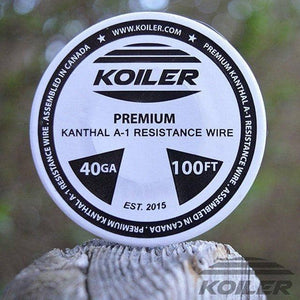 Koiler A1 Kanthal Wire Wick And Wire Wick And Wire Voodoo Vapes 