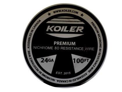 Koiler Nichrome 80 Wire Wick And Wire Wick And Wire Voodoo Vapes 