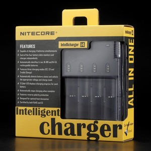 Nitecore I4 Intelligent Battery Charger Battery Chargers Battery Chargers Voodoo Vapes 